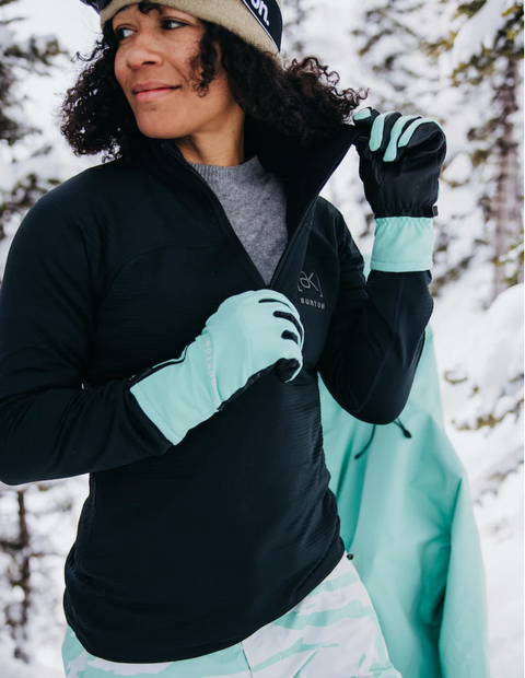 Burton Womens AK Helium Fleece Quarterzip