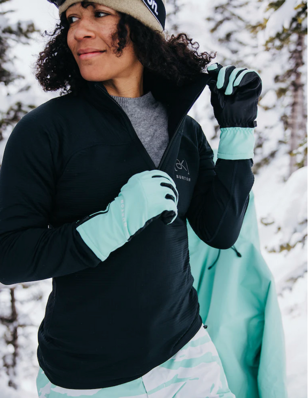 Burton Womens AK Helium Fleece Quarterzip