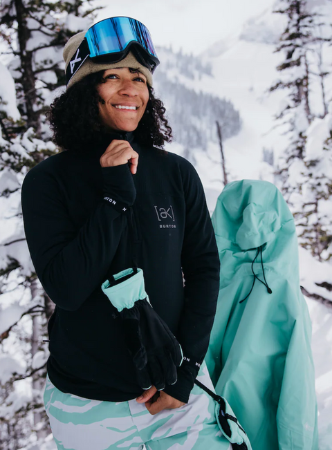 Burton Womens AK Helium Fleece Quarterzip