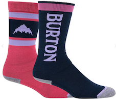 Burton Kids Midweight Weekend Socks 2Pk