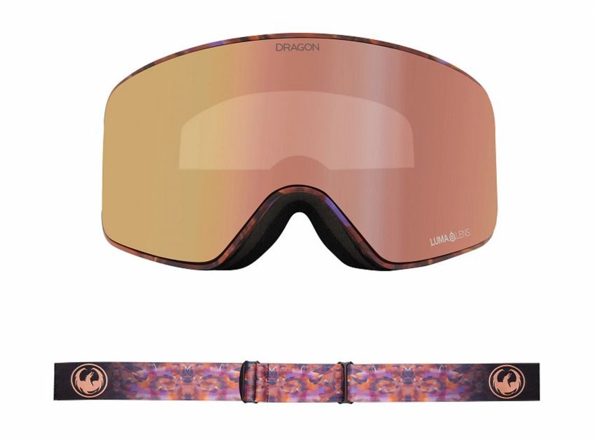 Dragon NFX2 Goggle Amethyst w/ Lumalens Rose Gold Ion – First Tracks ...