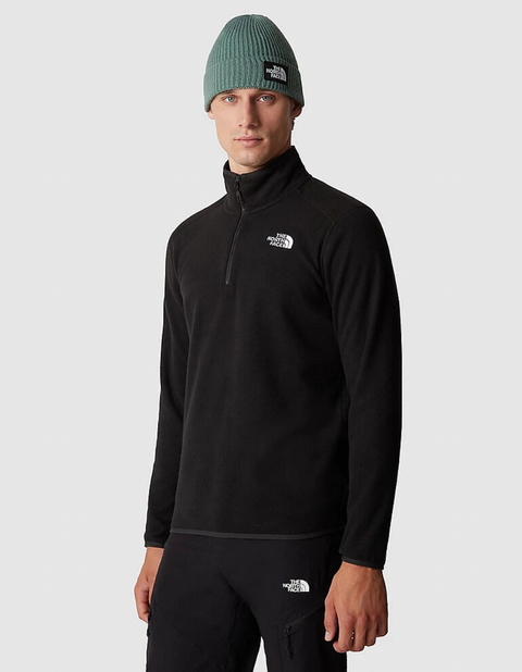 The North Face Mens 100 Glacier Quarter Zip Fleece