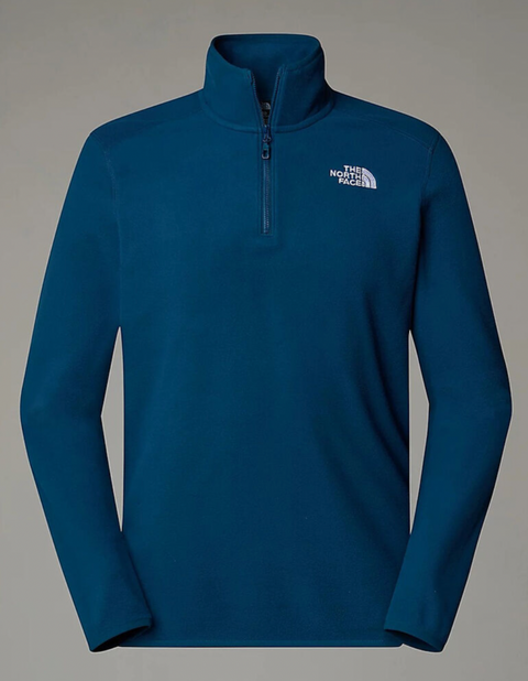 The North Face Mens 100 Glacier Quarter Zip Fleece